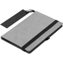Altitude Colourblock A5 Soft Cover Notebook Black